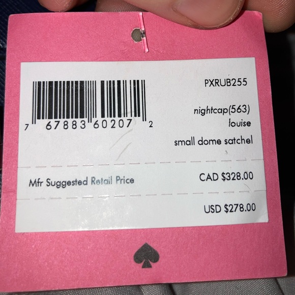 SOLD 🎉HP🎉 NWT kate spade louise small dome satchel navy - Picture 7 of 7